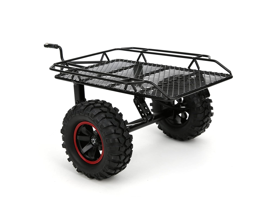 Miniatura de Carro de Metal com Reboque SFUSHOS