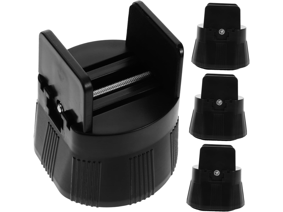 Conjunto de 4 Elevadores de Cama Ajustáveis para Móveis GOKOCO