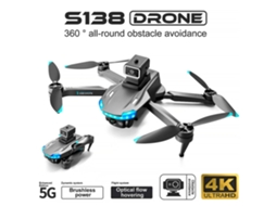 Drone MDUG S138 (Outlet Grade A - 4K - Autonomia: 18 min - Preto)