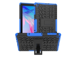 Capa Híbrida Tpu‑pc Textura De Pneu Halinuia Com Suporte Para Huawei Matepad T10 / T10s / Enjoy 2