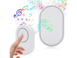 Timbre De Porta Inteligente Wifi Para Tuya, Alarme Sem Fio De Segurança Residencial, Plug Us 110v