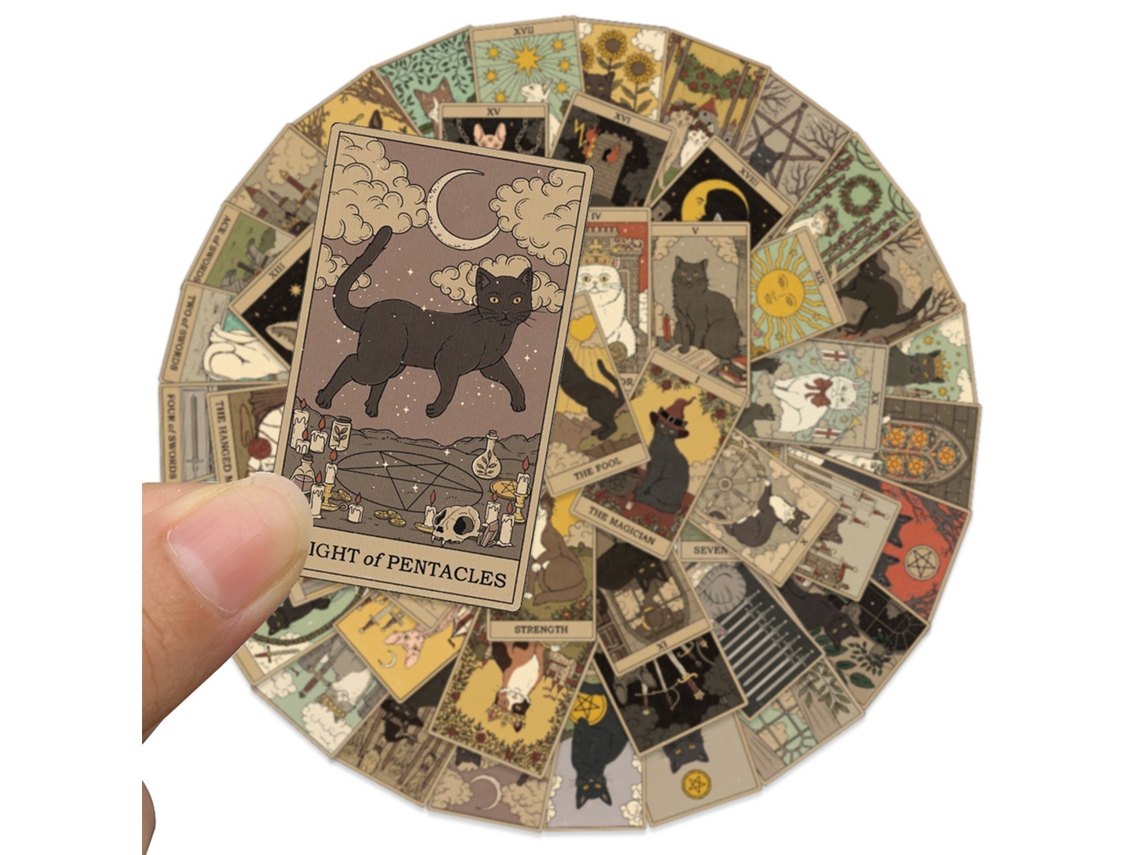 Adesivos Tarot para Skate Capa Celular e Mala