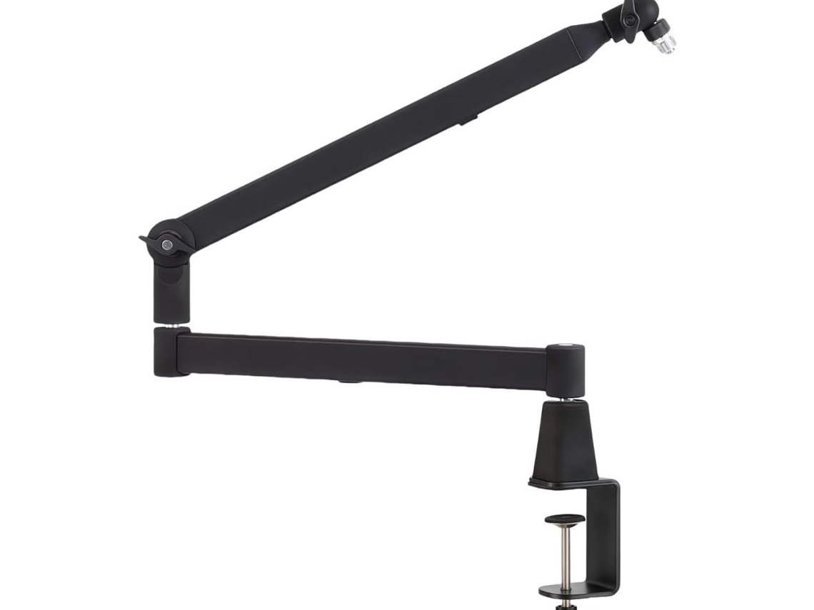 Suporte De Mesa Para Microfone Com Rotação De 360°
