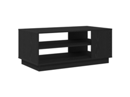 Conjunto 1 Mesa De Centro Vidaxl Preto Derivados De Madeira (102 X 55 X 43 Cm)