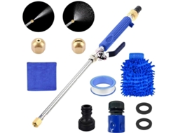 Kit De Lavadora De Alta Pressão Com Bico De Jato Multifuncional Para Limpeza.