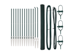 Conjunto 1 Cerca Externa Vidaxl Verde Aço (25 X 1,6 M)