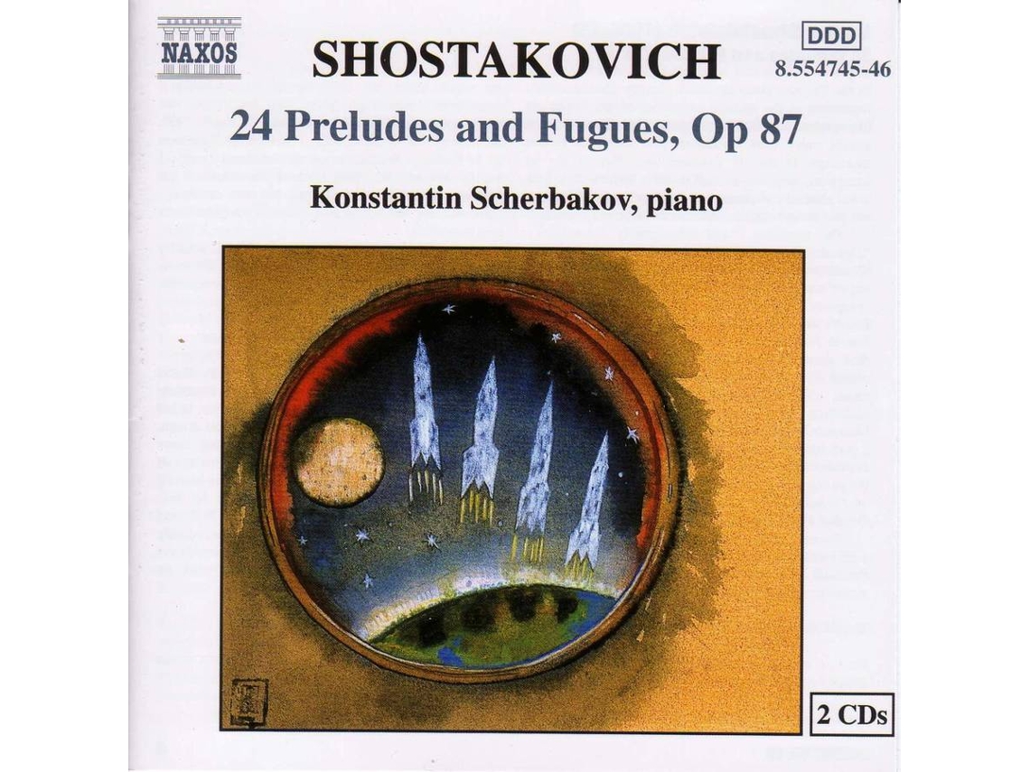 CD Scherbakov,Konstantin - 24 Präludien Und Fugen op.87 (2CDs)