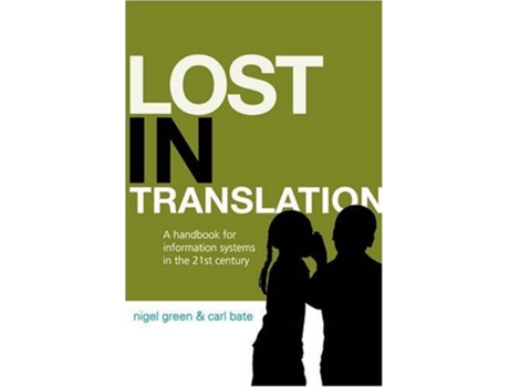 Livro Lost in Translation de Nigel Green Carl Bate (Inglês)