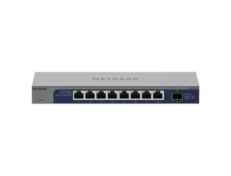 Switch GS108X Switch Não Gerido de 10 Portas 10/100/1000 Mbps 1 SFP 10 Gbps NETGEAR