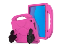 Capa Para Tablet Lenovo Tab M10 Hd 10.1 Tb-x505f/x505n Em Eva Resistente A Impactos Com Suporte Para Polegar