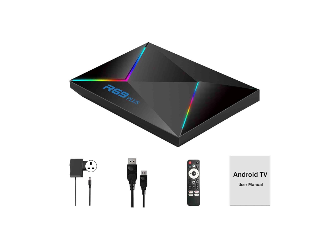 Caixa de Tv Inteligente LAXISCREED Bt5.0 Usb3.0