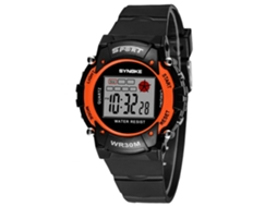 Reloj Deportivo Electrónico Para Estudiantes Niños Moda Simple (naranja)