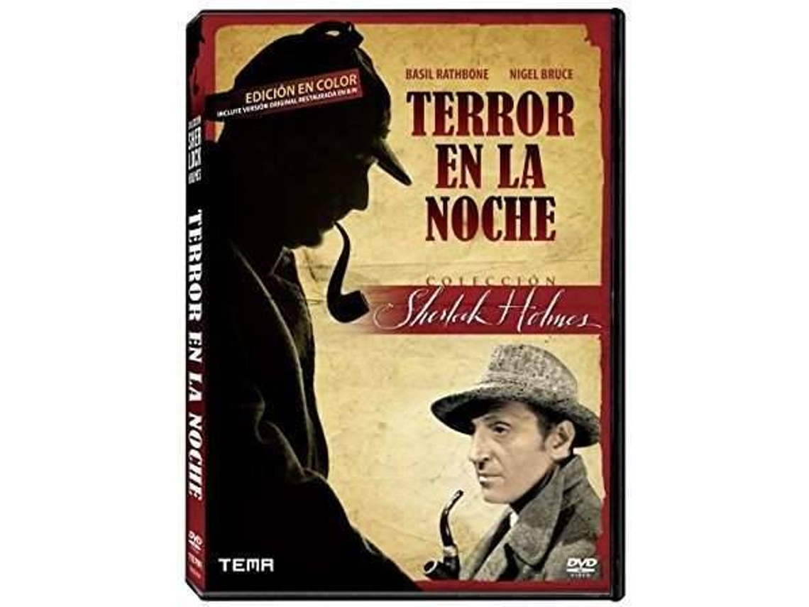DVD Sherlock Holmes - Terror by Night (1946) / Terror en la Noche (Edição em Espanhol)