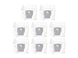 Saco de pó de 8 peças para Xiaomi Roborock S7 Maxv Ultra Q5+ Q7+ Q7 Max+
