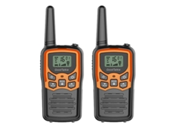 Walkie Talkies De Super Longo Alcance Para Crianças 8 Km, Laranja, Pacote Com 2 Aquaforge Slowmoose