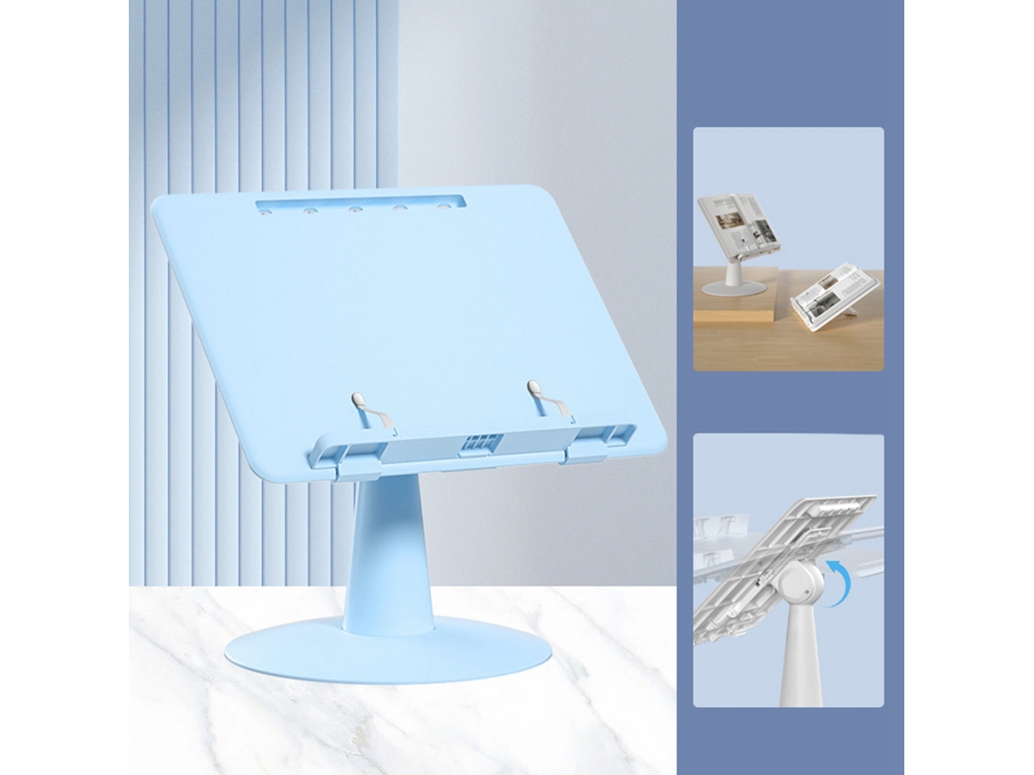 Estante Dobrável Ajustável Multifuncional Para Crianças Azul Celeste Aquaforge