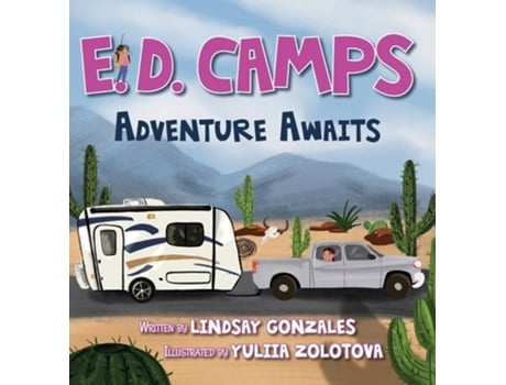 Livro E. D. Camps, Adventure Awaits de Lindsay Gonzales (Inglês - Capa Dura)