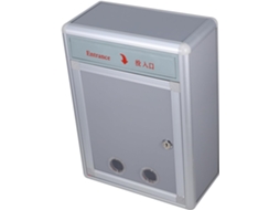 Cofre de Parede Externo em Aço Inoxidável para Encomendas, Caixa de Armazenamento com Fechadura, Ideal para Escritório. SFUSHOS