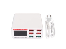 Estação de Carregamento Usb LAXISCREED 6 Portas 65w Fast Charging