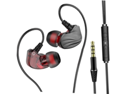 Fones De Ouvido Com E Fio, Para Tablet, 3,5 Mm, Cor Cinza, Jogos Áudio