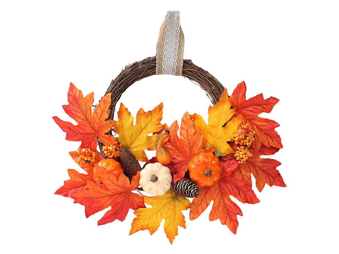 1 Peça De Guirlanda De Dia De Ação De Graças Para Decorações De Halloween Allinless