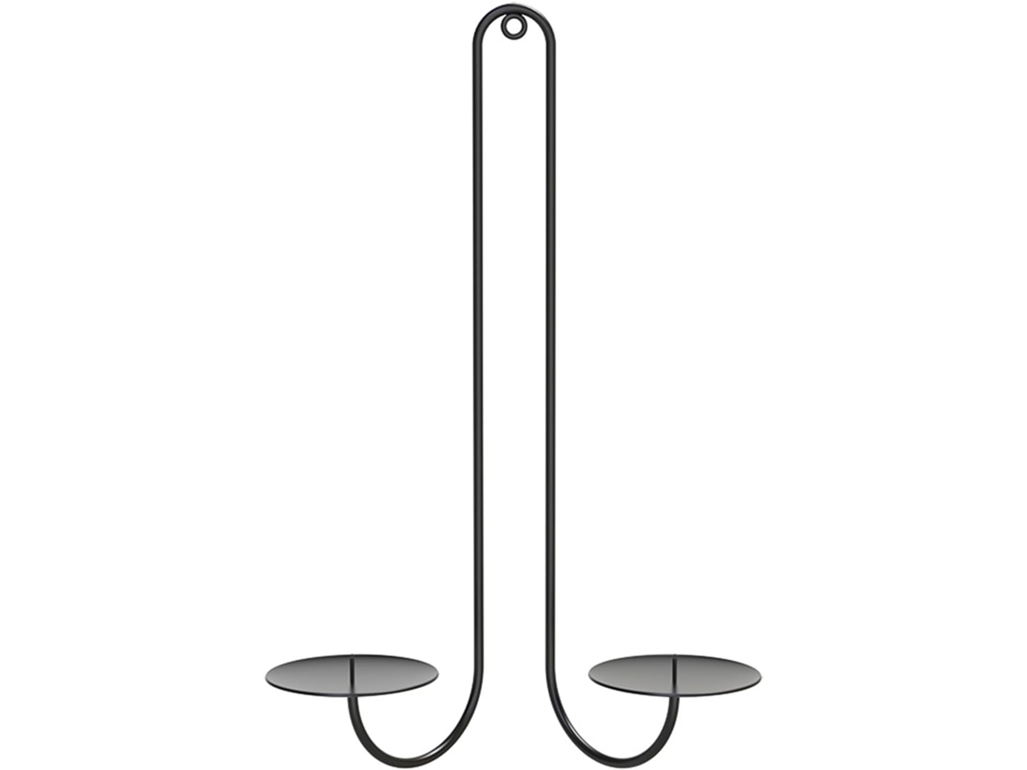 Lustre De Parede Em Ferro, 29 Cm (11,4 Polegadas), Suporte Para Vela De Parede, Decoração Moderna