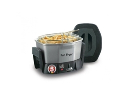 Fritel Ff 1200 Single 1,5 L Stand Alone 1400 W Fritadeira Antracite, Metalizado