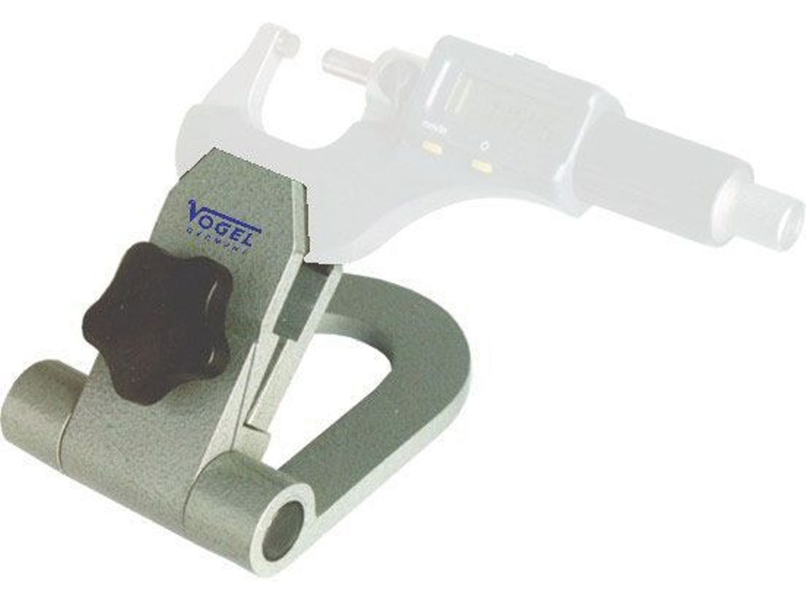 VOGEL-239005-Suporte Micrométrico, Capacidade 0-100 Mm, Medidas 117X70 X40 Mm