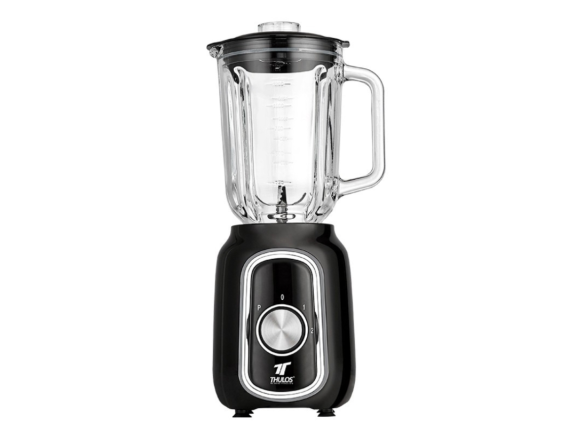 Liquidificador de Vidro: Potente 500 W 2 Velocidades e Função Pulsar THULOS