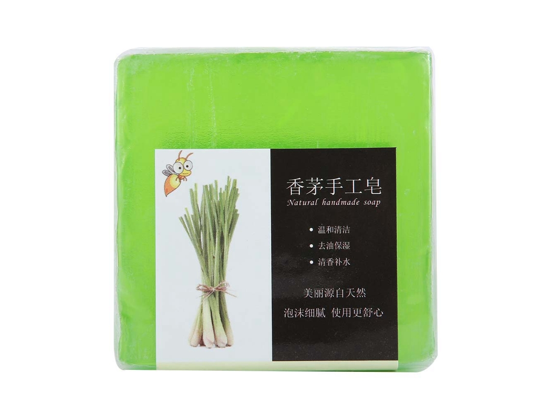 Sabão Artesanal Citronela Anti-mosquito Limpeza Suave