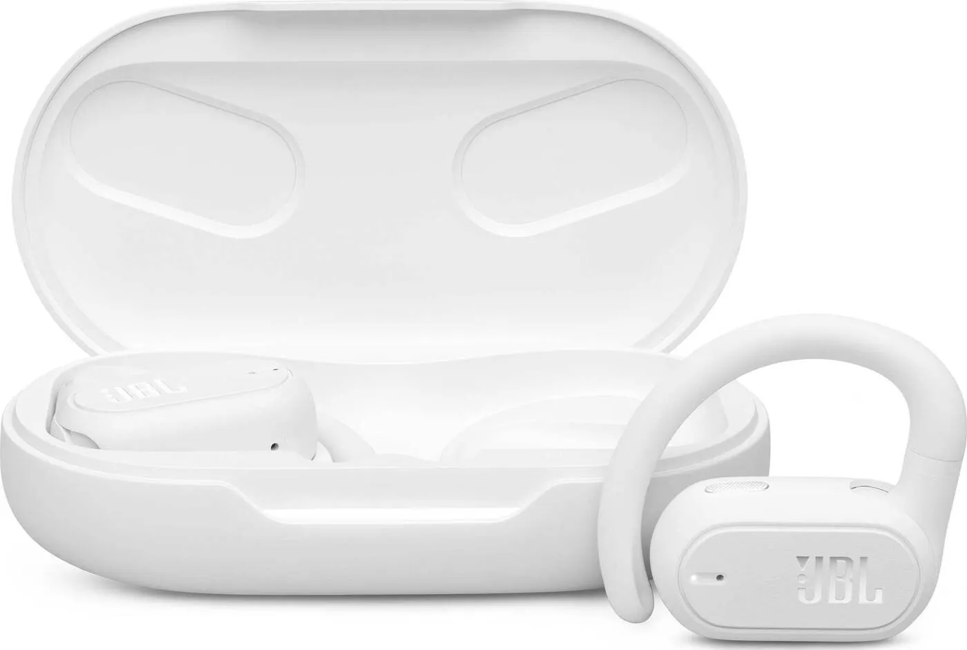 Auriculares True Wireless Bluetooth JBL Soundgear Sense (Autonomia: Até 24H - Branco)