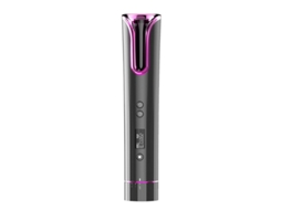 Ferro De Ondular Automático Sem Fio Ferro De Ondular Automático Display Lcd E Ferro De Ondulação Anti-emaranhamento Recarregável Usb*