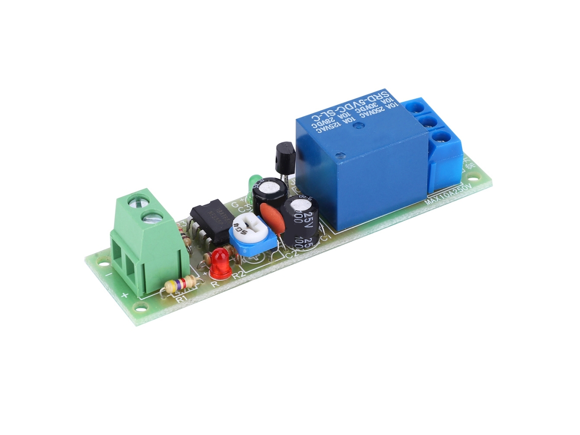 Módulo de Relé JK02 Dc5v com Temporizador e Luz Indicadora com MARCA