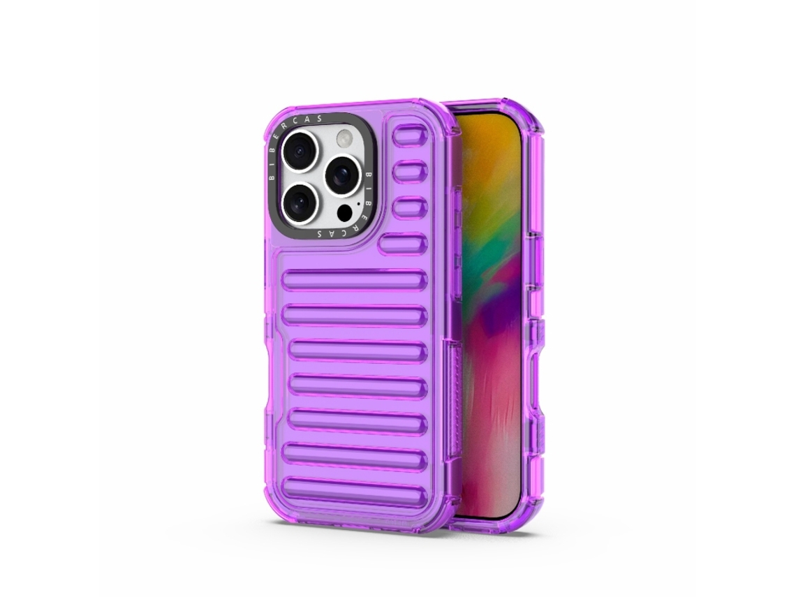 Capa Híbrida Pc Tpu De Alta Transparência Para Iphone 16 Pro - Airbag
