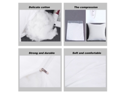 2026 foamily Almohada Insert Hipoalergénica Premium 45x45cm Relleno Poliéster para Sofá Cama Decoración