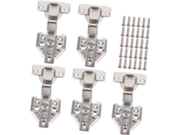 Conjunto De 5 Aço Para Portas Armários Cozinha, Com Oculta E Alta