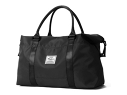 Bolsa de Viagem AQUAFORGE esportiva, grande, para academia, com bordô e avião