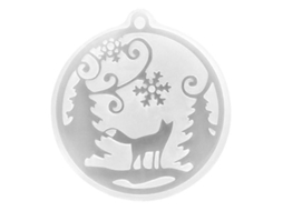 Moldes De Silicone Para Resina Epóxi Com Cristais, Faça Você Mesmo, Para Presente De Natal. Molde De Silicone Para Resina. Hengjian
