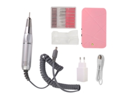 Taladro Elétrico Portátil Para Uñas Pen Grinder Herramienta De Manicure Pedicure Polisher Rosa