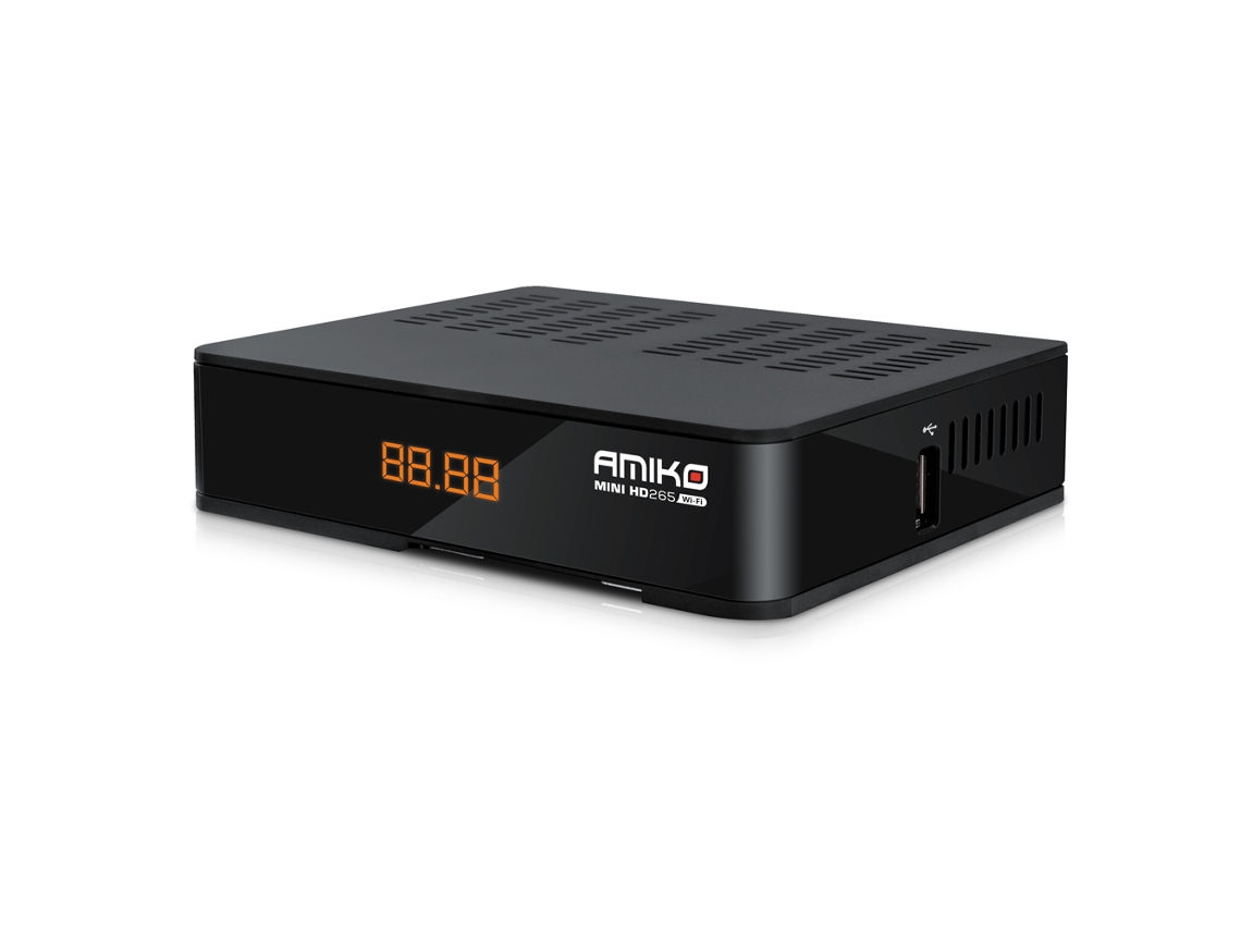 Recetor AMIKO Mini Hd265 Wi-Fi Sat