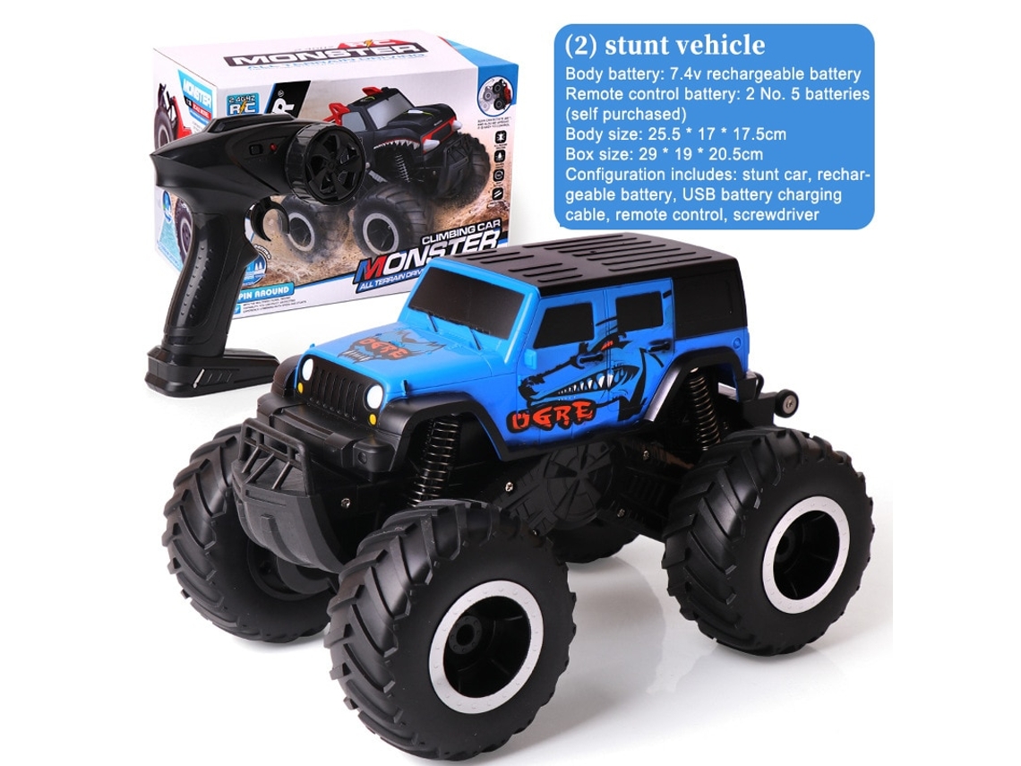 Brinquedo Telecomandado GAATPOT Amphibious Rc Car Six Rounds Stunt Car Vehicle