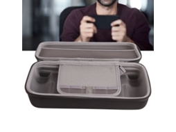 Gp‑807 Caixa de Armazenamento de Grande Capacidade, Estojo Rígido Protetor Portátil com Camada Intermediária para Viagem, Preto BRILVIBERA