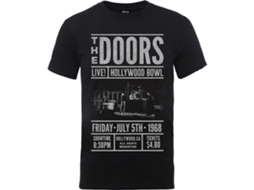 T-Shirt ROCK OFF The Doors - Advance Final Preto (Tamanho: XL)