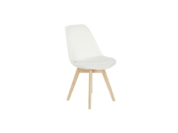 Cadeira Dkd Home Decor 48 X 56 X 83 Cm Espuma Branco Faia