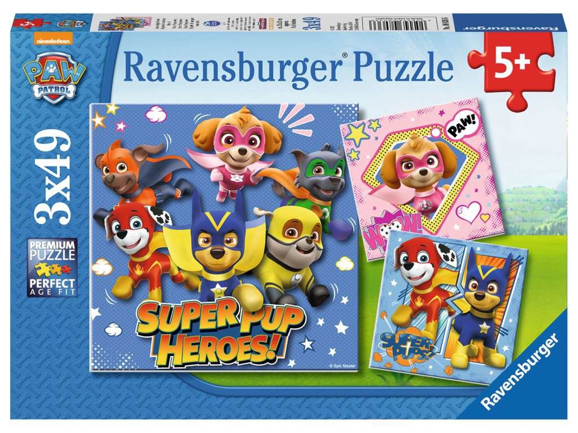 Puzzle RAVENSBURGER Paw Patrol 49 Peças Desenhos Animados