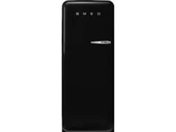 Frigorífico SMEG FAB28LBL6 (Ventilado - 150 cm - 270 L - Preto)