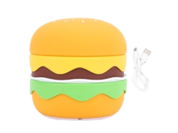 Luz Noturna de Silicone Hambúrguer Usb S/MARCA
