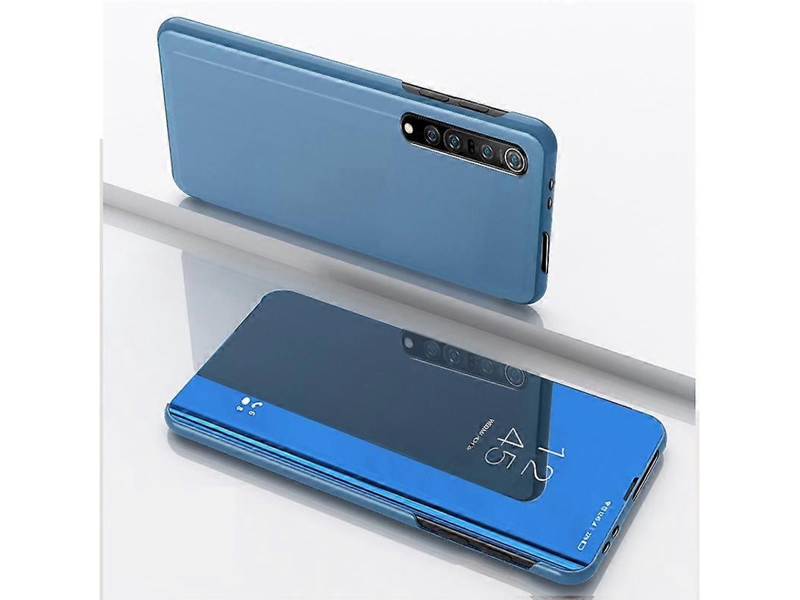 Capa De Couro Flip Horizontal Espelhada Com Suporte Para Oppo Realme 7