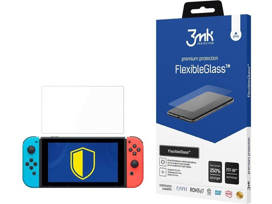 Película Vidro Temperado Nintendo Switch 3MK Flexível