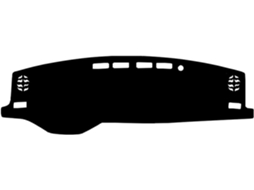 Tapete Automotivo para Painel em Couro e Fibra de Carbono para Toyota Rav4 2021 2024 Resistente Inodoro